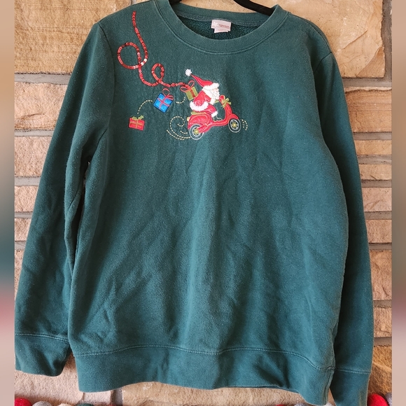 Womens Santa Ugly Christmas Sweater - Picture 1 of 2